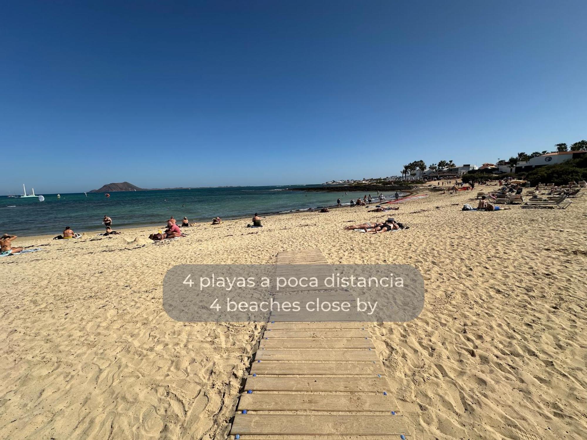 Tutti Frutti Con Piscina, Terraza Soleada Privada, Primera Planta Y Wi-Fi Corralejo Zewnętrze zdjęcie